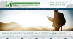 Desktop Screenshot of debtfreecolorado.com